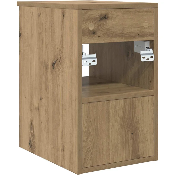 vidaXL Badezimmerschrank Artisan-Eiche 30 x 41 x 50 cm Holzwerkstoff 890349 – Bild 6