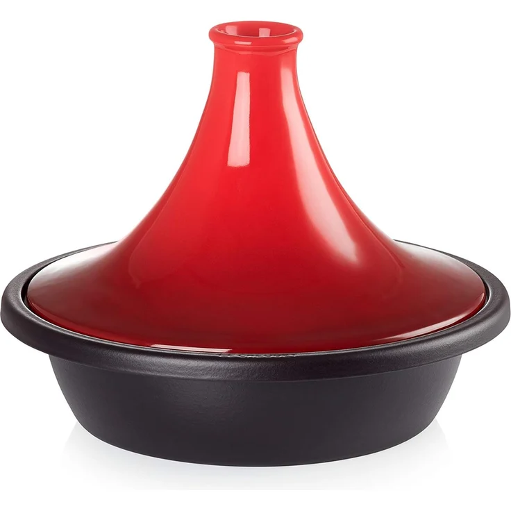 Le Creuset Gusseisen Tagine 31 cm kirschrot – Bild 1