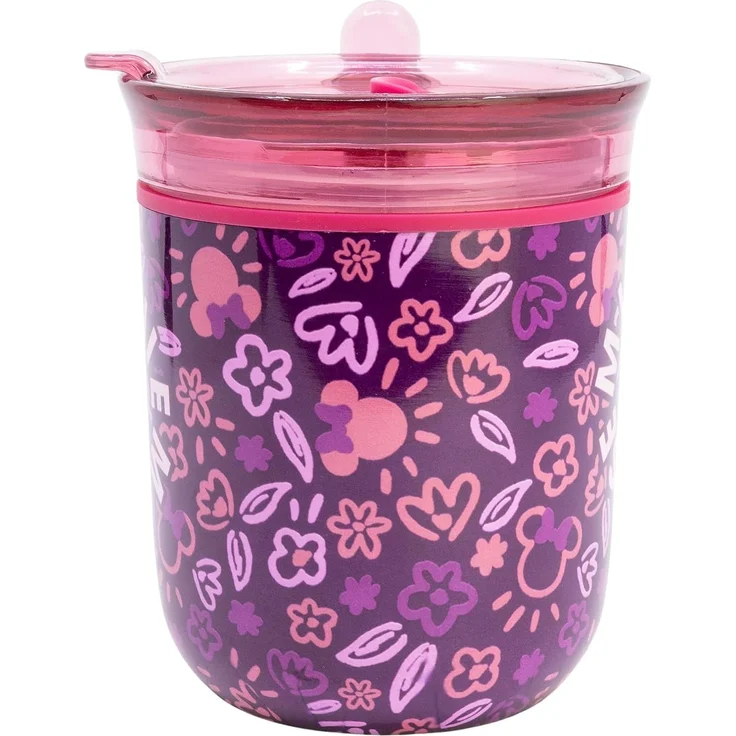Disney Minnie Mouse Signature To Go Tasse 470 ml mit Schiebedeckel für Alltag und Büro – Bild 2