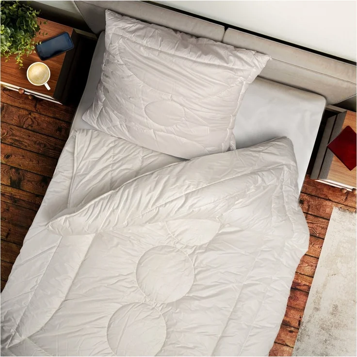 John Cotton Microfaserbettdecke Magicline, Bettdecken für Sommer und Winter, Füllung: Polyester, Bezug: 100% Baumwolle, Bettdecke 135x200 cm, 155x220 cm, edles Design, Decke – Bild 5