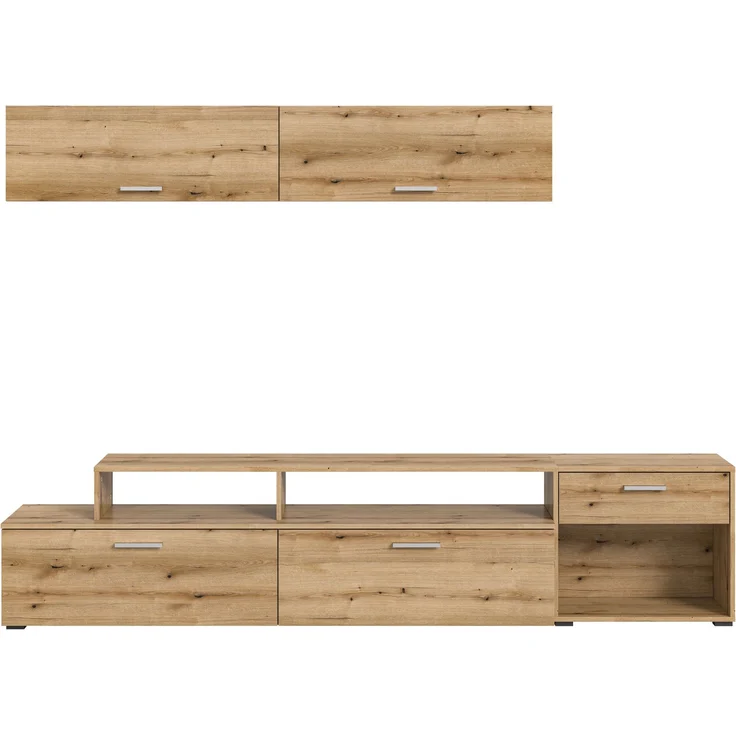 Wohnwand Race - Evoke Oak – Bild 2