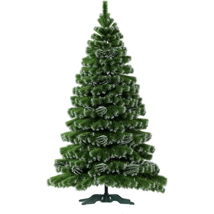 QLS Künstlicher Weihnachtsbaum NK9, Kieferbaum, Tannenbaum Rosa mit Ständer 150-250 cm Christbaum Wohnzimmer