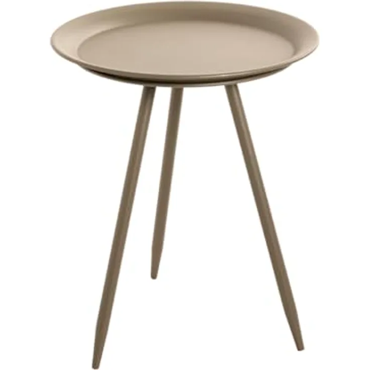 XXXL Beistelltisch, Rund, Grün, Metall, konisch, 47x38x47 cm