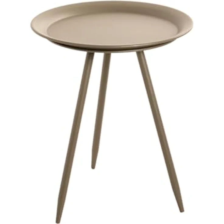 XXXL Beistelltisch, Rund, Grün, Metall, konisch, 47x38x47 cm – Bild 1