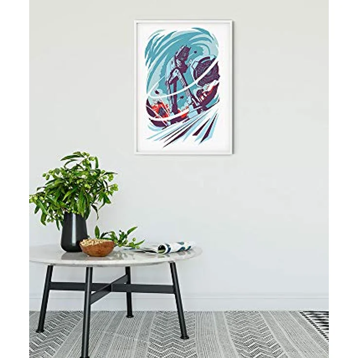 Komar Wandbild | Star Wars Classic Vector Hoth | Kunstdruck 40 x 50 cm, seidenmatte Oberfläche, lichtbeständig, PVC-frei, ohne Rahmen – Bild 2
