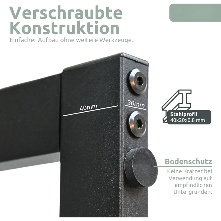 DELUKE® Kaminholzregal innen Metall KEOP | Schwarz | 40x25x150cm | Brennholzregal Inkl. Ofenhandschuh | Feuerholzregal Kaminholzhalter Holzständer Holzhalter Holzlager – Bild 4