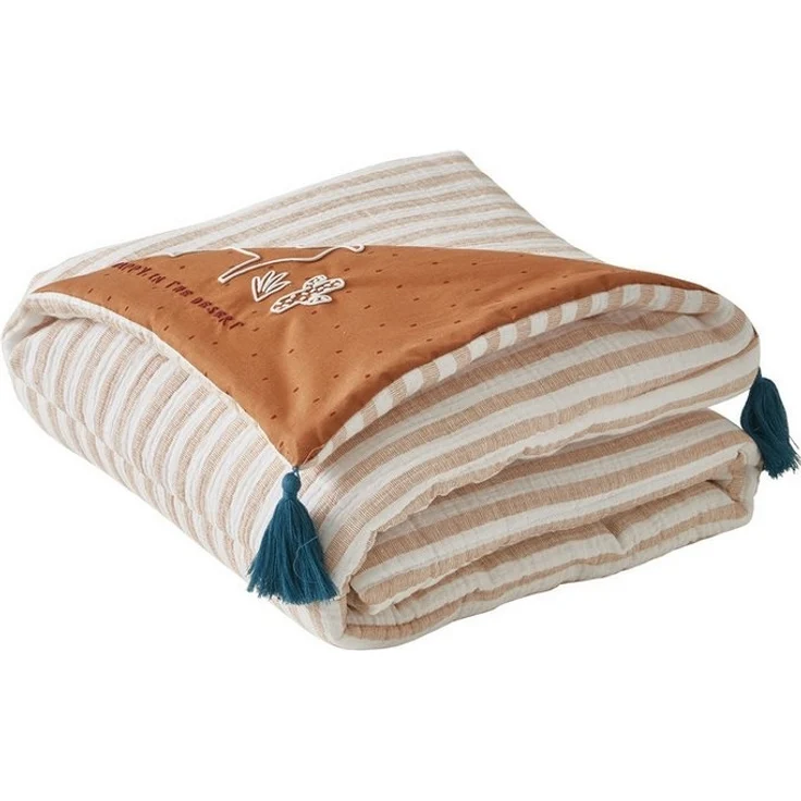 Babydecke Baby Spieldecke/ Laufstalleinlage WILD SAHARA, vertbaudet – Bild 3