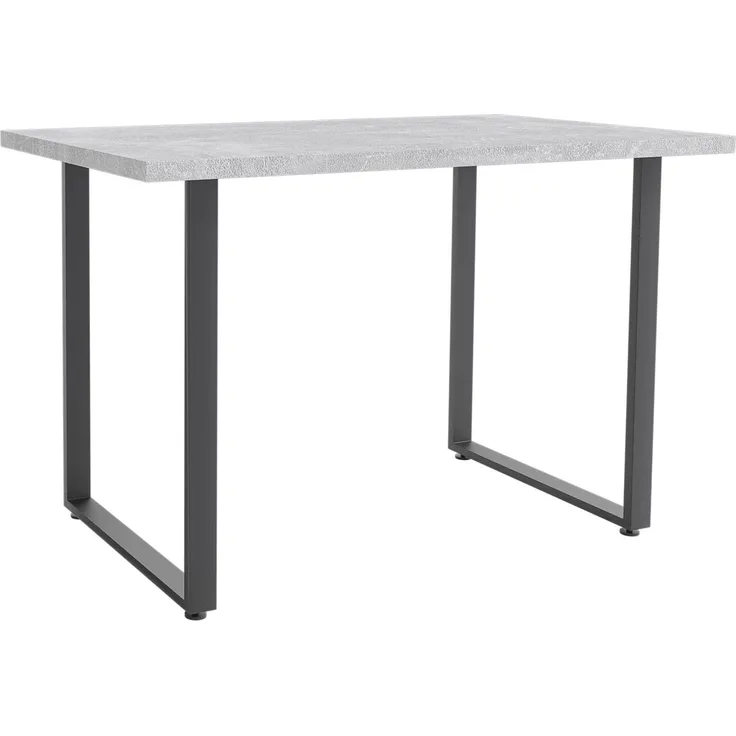 Shefa Line Seattle Esstisch 120 cm Beton-Optik Grau - Modern & Industrial