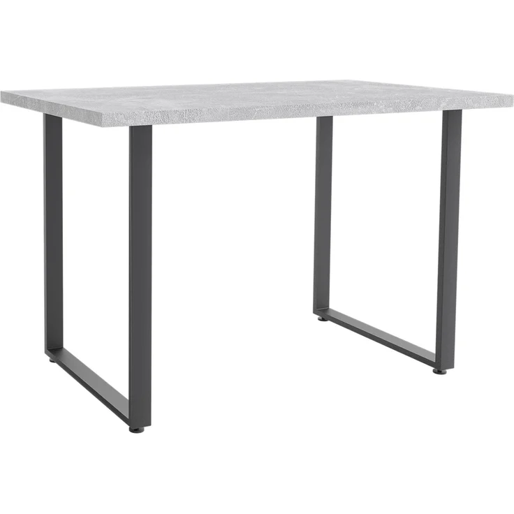Shefa Line Seattle Esstisch 120 cm Beton-Optik Grau - Modern & Industrial – Bild 1