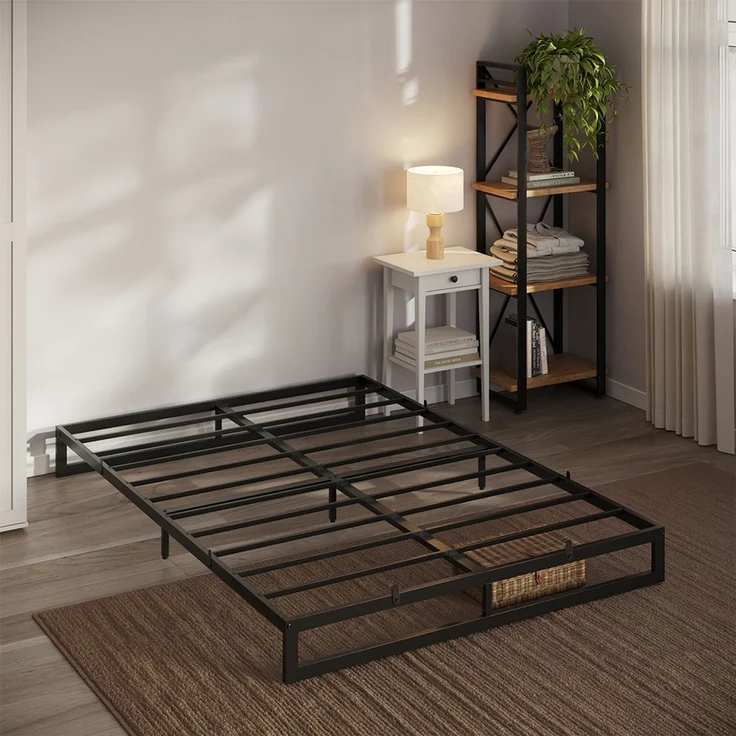 Bettgestell Lenora Schwarz 140x200 Vitalispa – Bild 5
