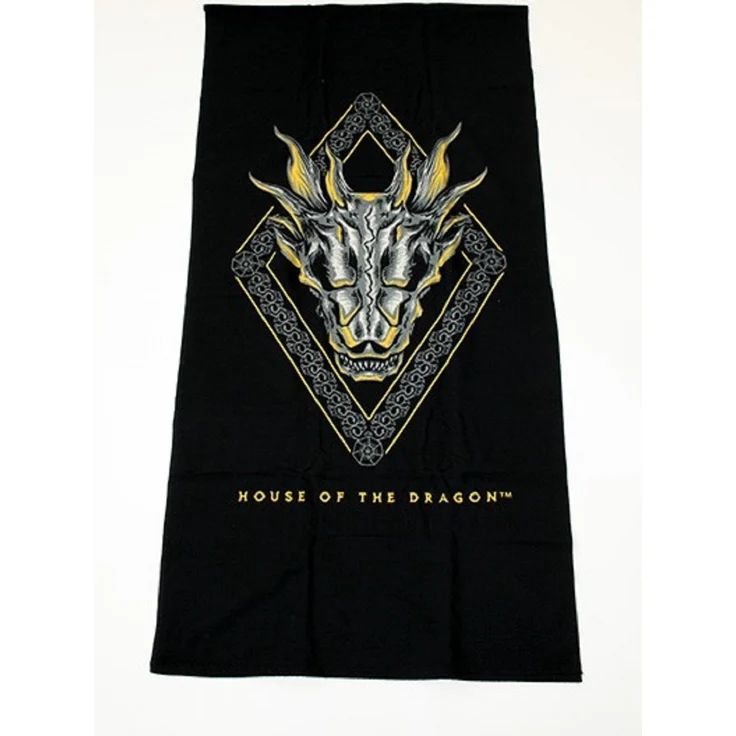 House Of Dragon Strandtuch 70x140 cm, 100% Polyester für den perfekten Strandtag – Bild 2