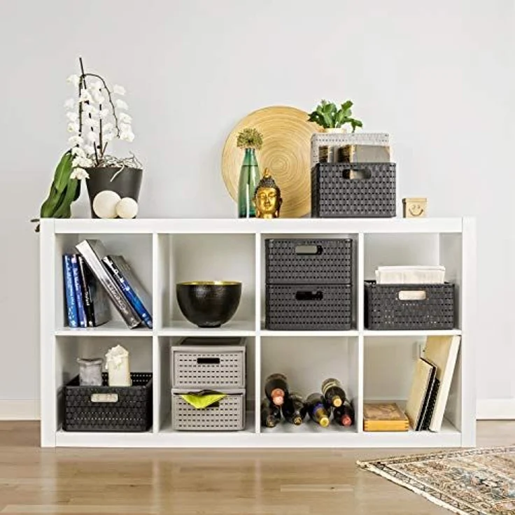 Rotho Korb Country A4, 18 L mistletoe weiß – Bild 2