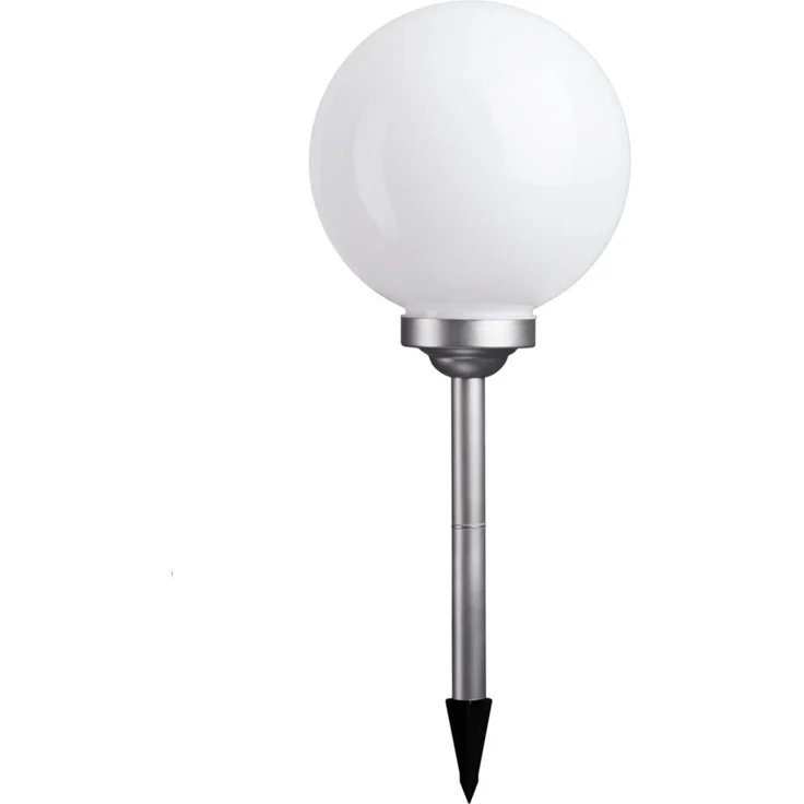 kamelshopping LED Solarleuchte Solar Kugelleuchte / Gartenkugel für Aussen mit LED Beleuchtung, LED fest integriert, Warmweiß, inkl. austauschbarem 600 mAh Akku – Bild 3