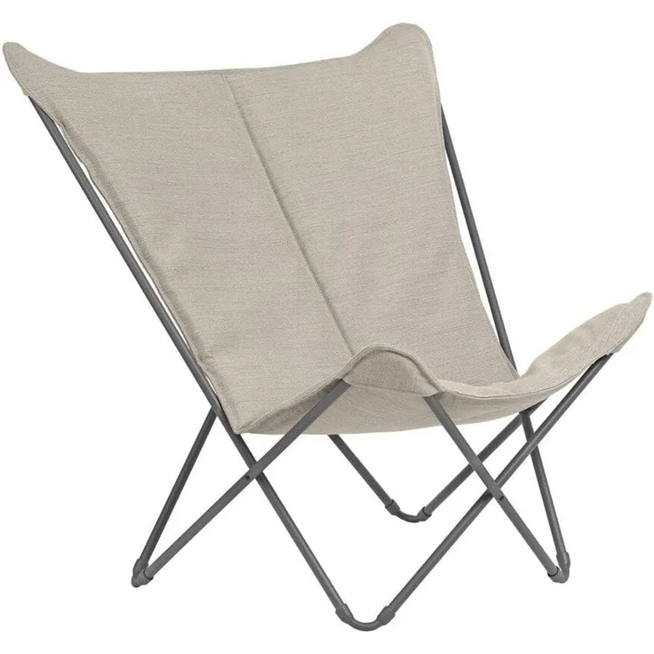 Outdoor Stuhl Sphinx Hedona Latte / Gestell Titane