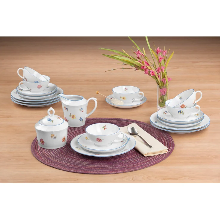 Seltmann Weiden Sonate Nostalgie Eierbecher mit Ablage 6er Set – Bild 4
