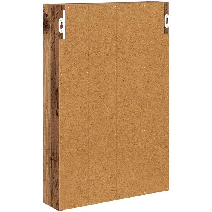 vidaXL Badezimmer-Wandschrank Altholz 40 x 10 x 60,5 cm Holzwerkstoff 889357 – Bild 6