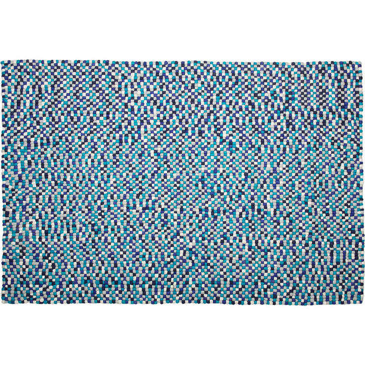 Teppich AMDO Marineblau 160x230 cm Wolle – Bild 4