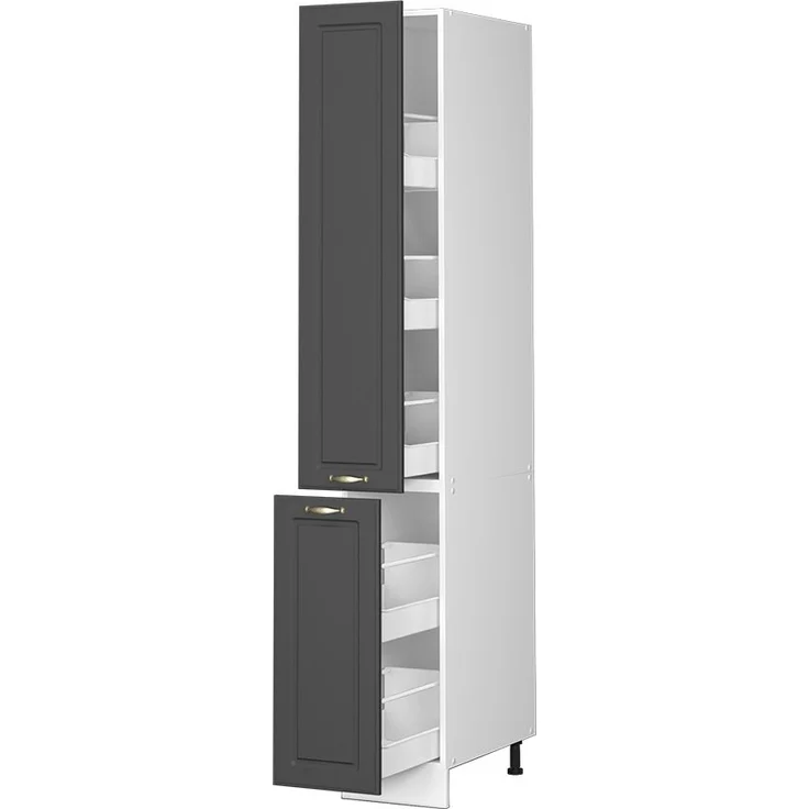 Badschrank Fame-Line Anthrazit-Gold 30 x 206.8 cm Vicco – Bild 2