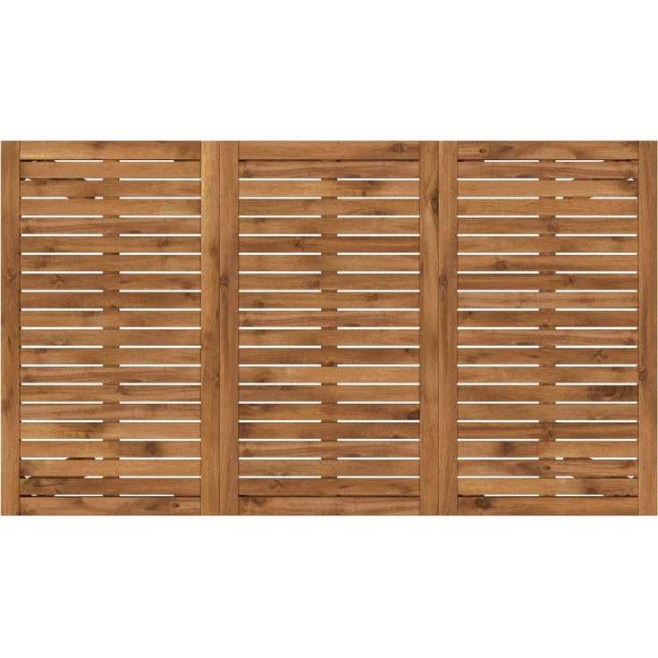 vidaXL Gartenbar-Tisch LAREN Natur 141 x 80,5 x 105 cm 901260 – Bild 5