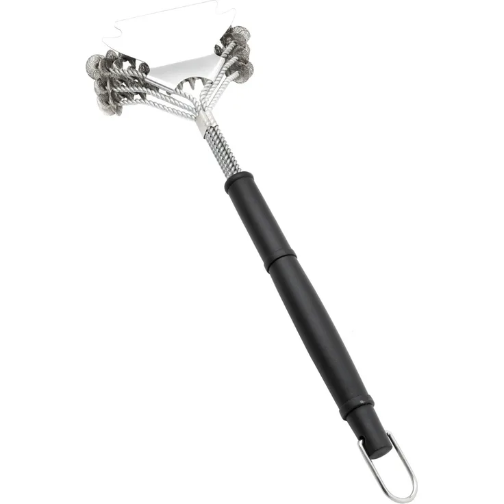 Primaster Grillbürste mit Kunststoffgriff Edelstahl 44 cm