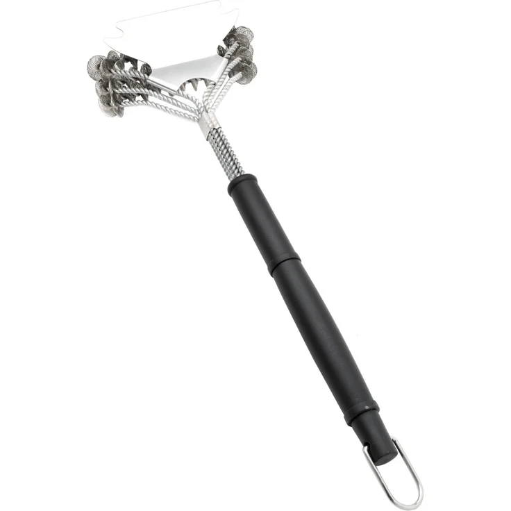 Primaster Grillbürste mit Kunststoffgriff Edelstahl 44 cm – Bild 1