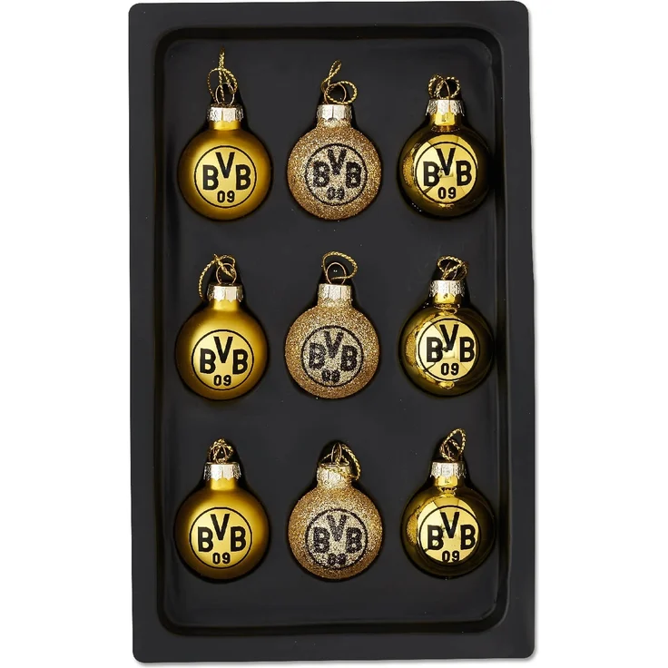 Weihnachtskugel-Set BVB bunt – Bild 4