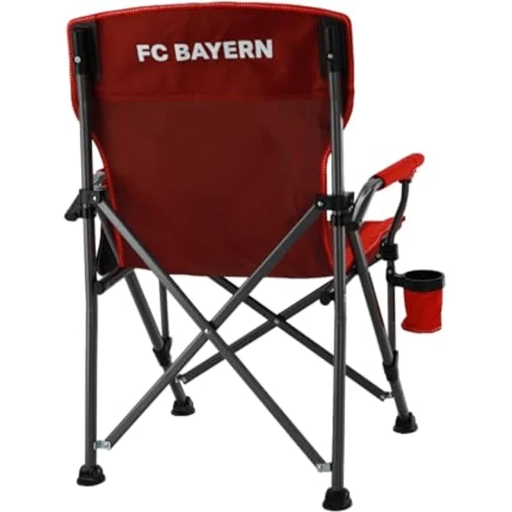FC Bayern München Campingstuhl FC Bayern München Campingstuhl faltbar (Rot) – Bild 3