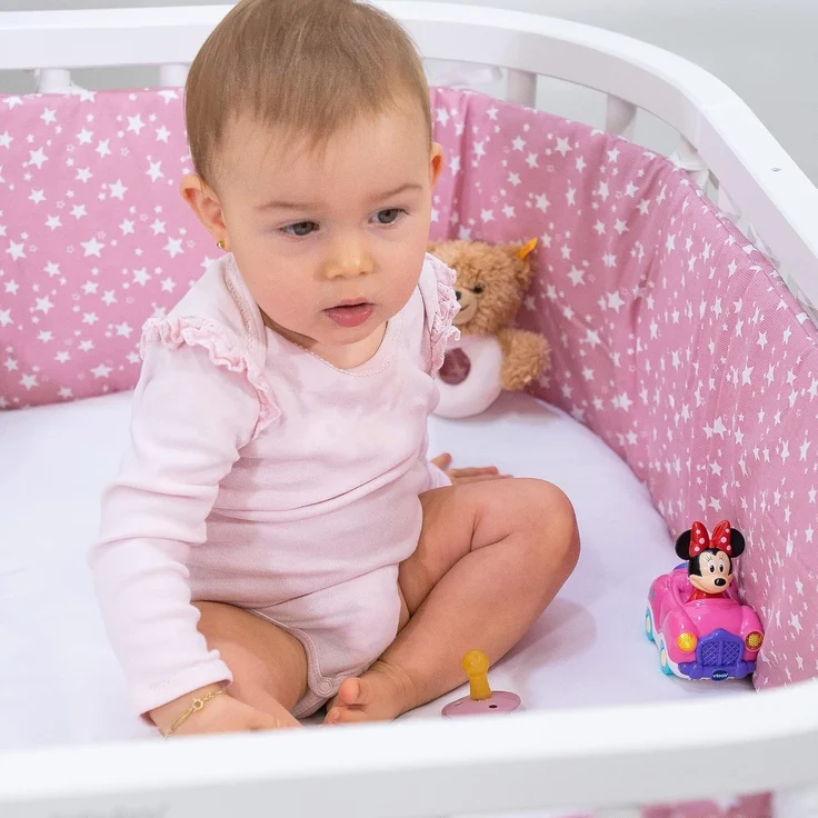 babybay Jersey Spannbetttuch Deluxe passend für Modell Original, beige, 81 x 42 cm (1er Pack) – Bild 8