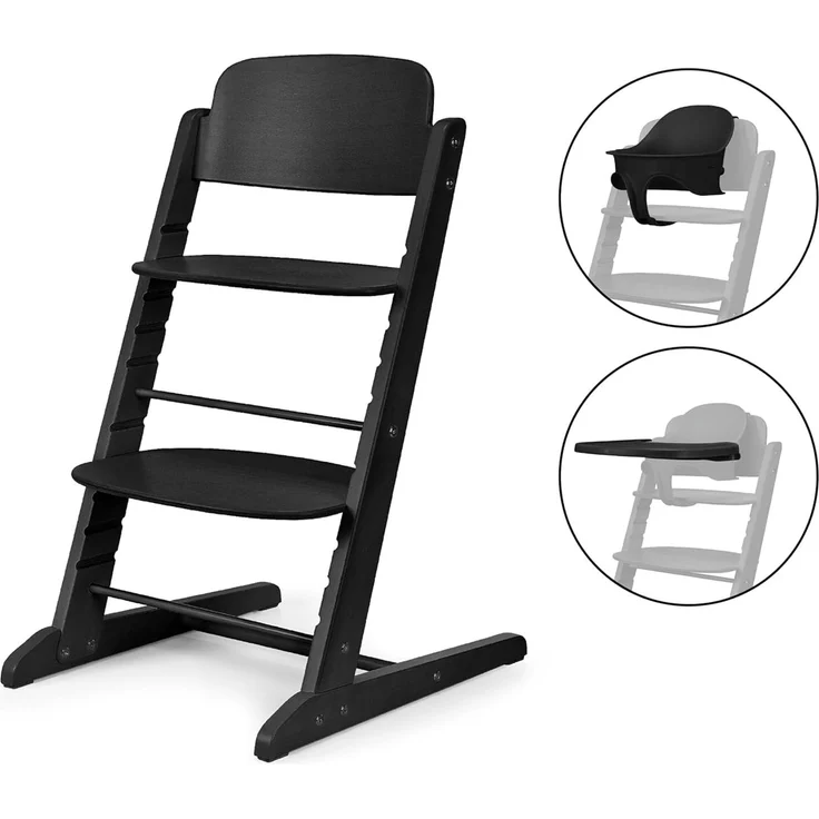 Cybex Iris 3-in-1 Hochstuhl mit Baby Set und Tablett Stunning Black – Bild 2