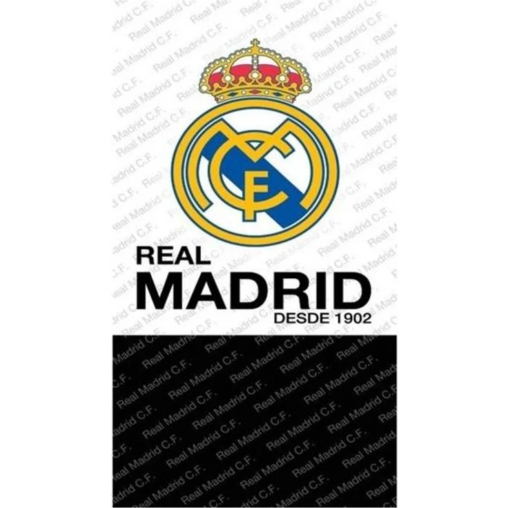 Real Madrid Badehandtuch – Weiches & saugstarkes Mikrofaser-Strandtuch 140x70 cm – Bild 2