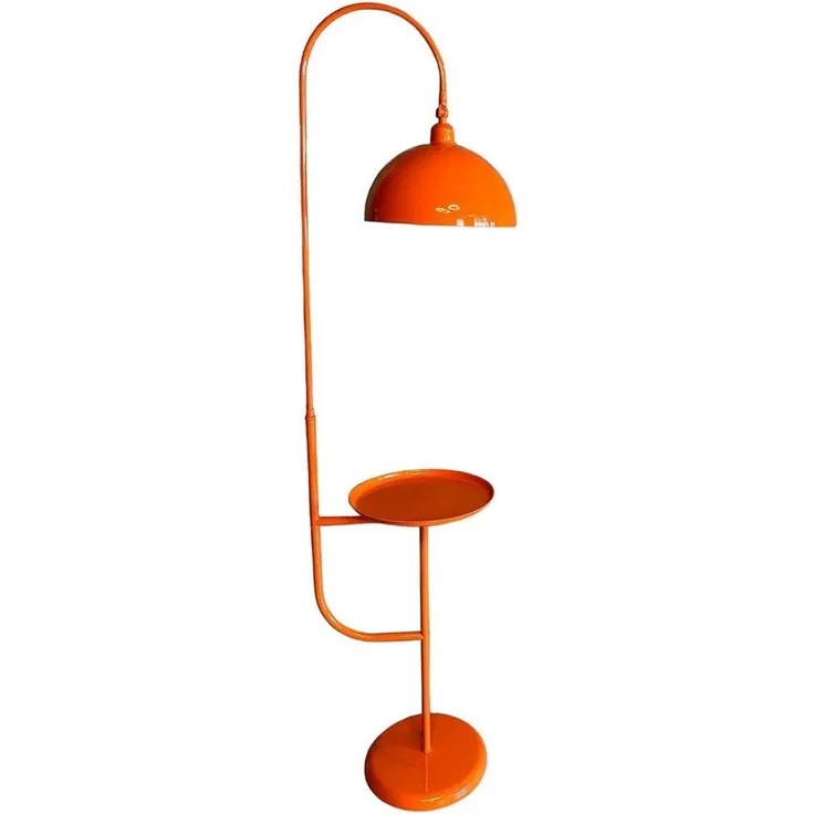 Bamyum Stehlampe Moderne Stehlampe aus Metall mit E27, verstellbarer Lampenschirm, ohne Leuchtmittel, E27, verstellbarer Lampenschirm, Stehluchte mit Ablage