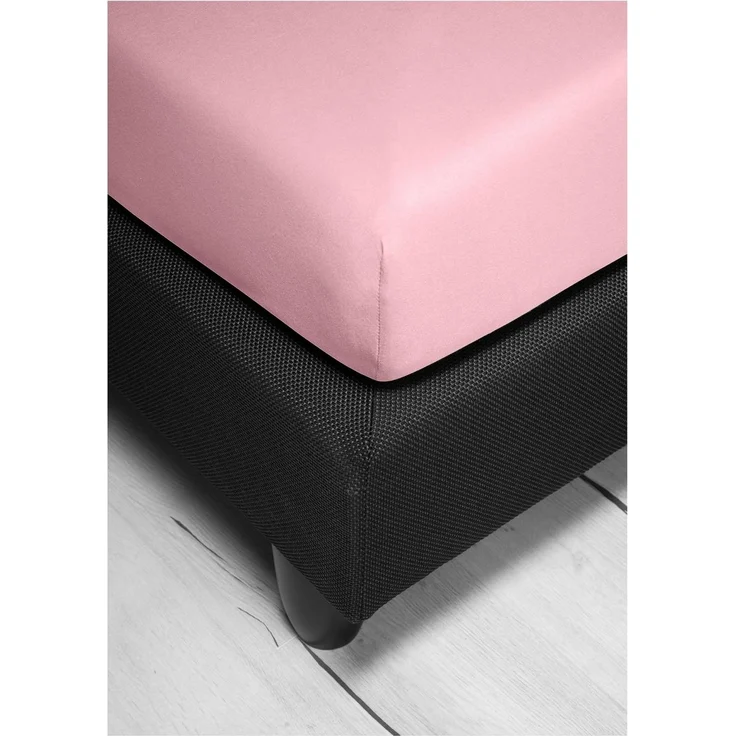 Irisette Jupiter 0008/69 100x200 cm Spannbetttuch altrose – Bild 5