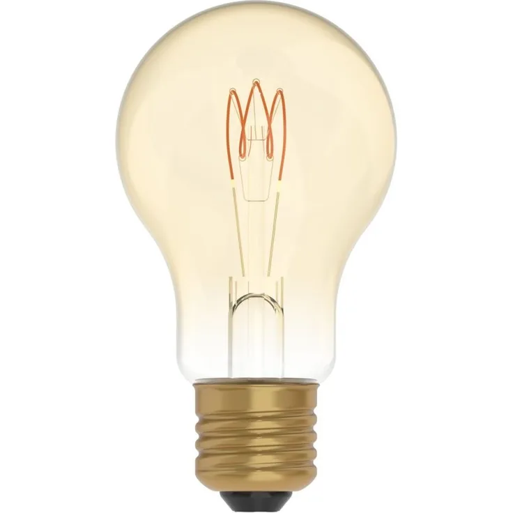 LED's light LED-Leuchtmittel 0620193 LED Glühbirne, E27, E27 dimmbar 2.5W extra-warmweiß Gold A60