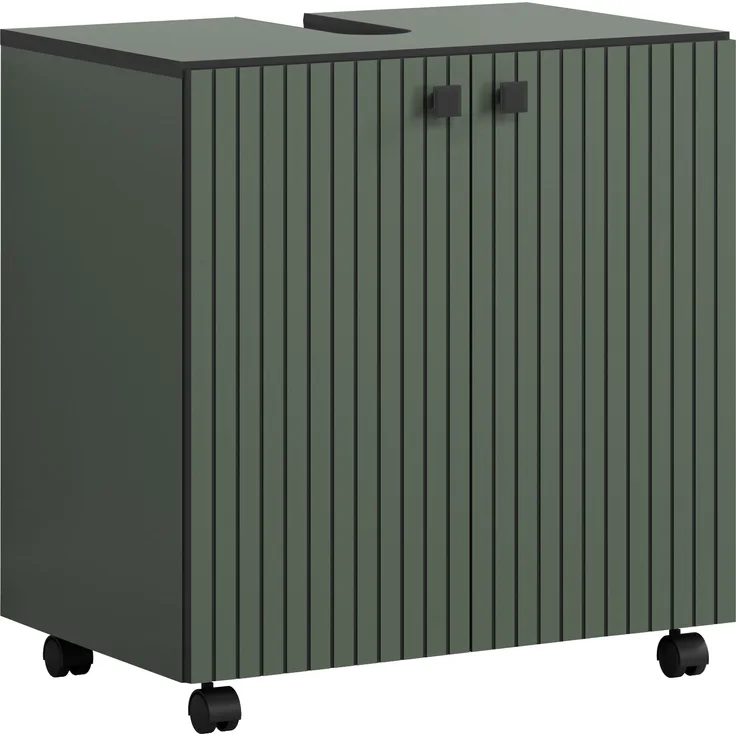 Waschbeckenunterschrank Bliss in grün 60 cm