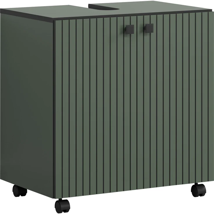 Waschbeckenunterschrank Bliss in grün 60 cm – Bild 1