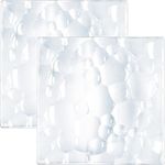 Nachtmann Sphere Servierplatte 21 cm quadratisch 2er Set