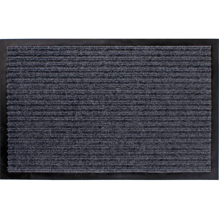 Fußmatte grau Größe 120x80cm Türmatte Schmutzfangmatte Läufer Fußabtreter