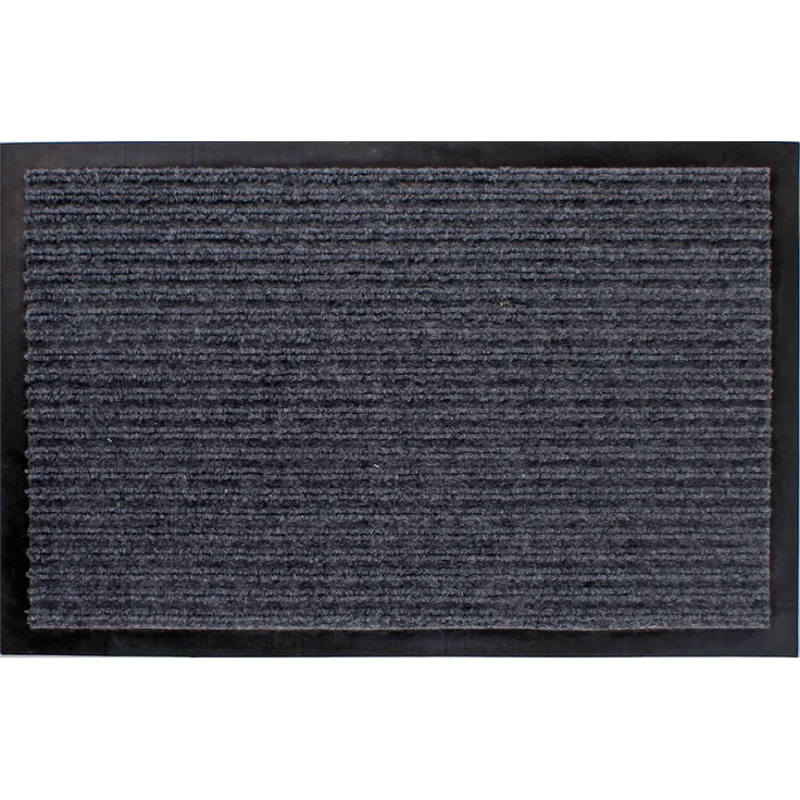 Fußmatte grau Größe 120x80cm Türmatte Schmutzfangmatte Läufer Fußabtreter