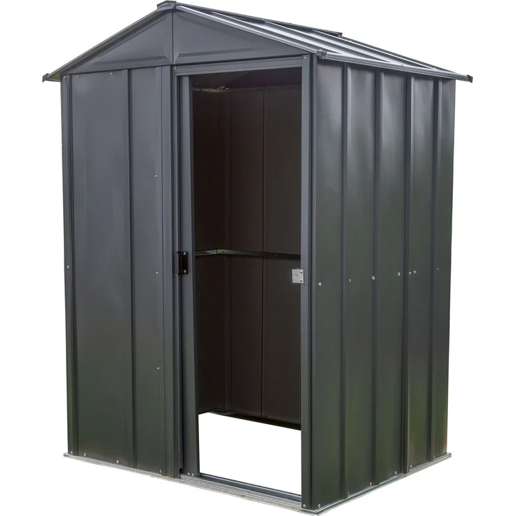 Spacemaker Metall Gerätehaus 54 | Grau | – Bild 2