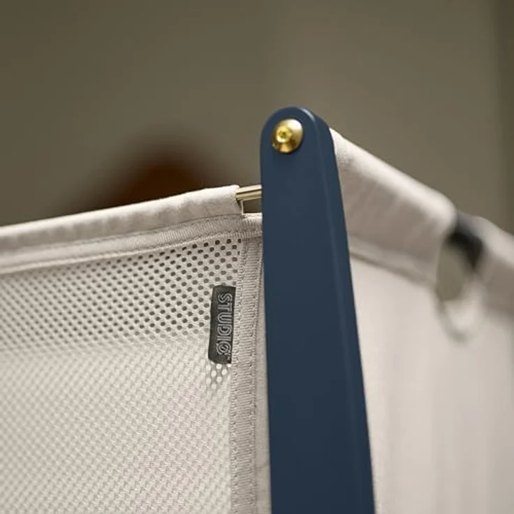 SnuzPod Studio Co-sleeper - London Navy Blau dunke – Bild 6