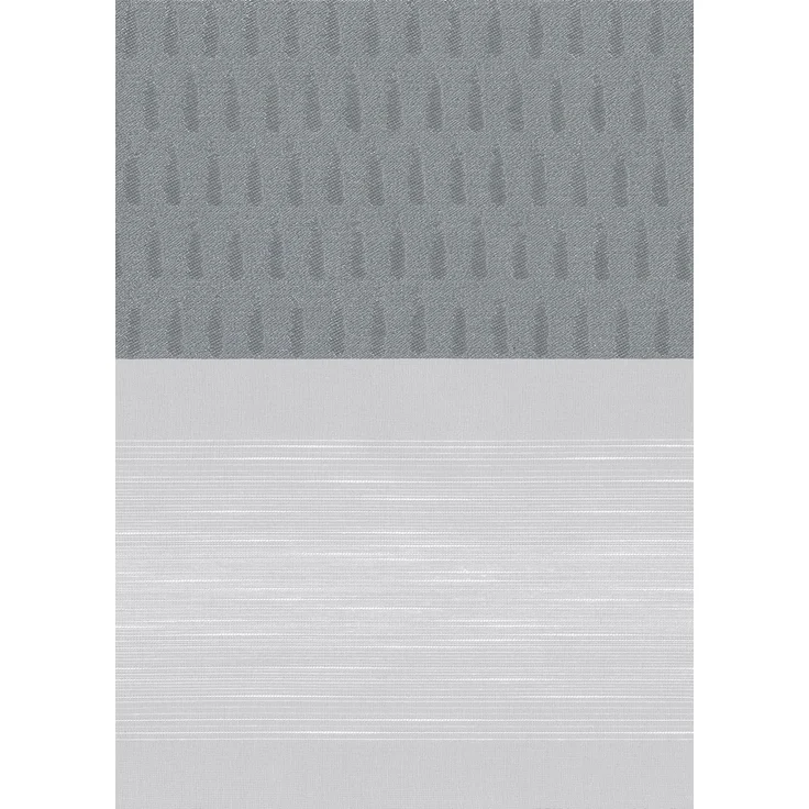 Lysel - Ösenschal Matrio #1W in den Maßen (B x H): 144x245 cm in Grau/grau – Bild 4