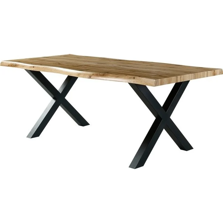 Jockenhöfer Gruppe Essgruppe Marlon, Sitzgruppe, (Set, 6-tlg, Tisch, Bank und 4 Stühle), Tischplatte und Bank Wildeiche, Stuhl anthrazit – Bild 4