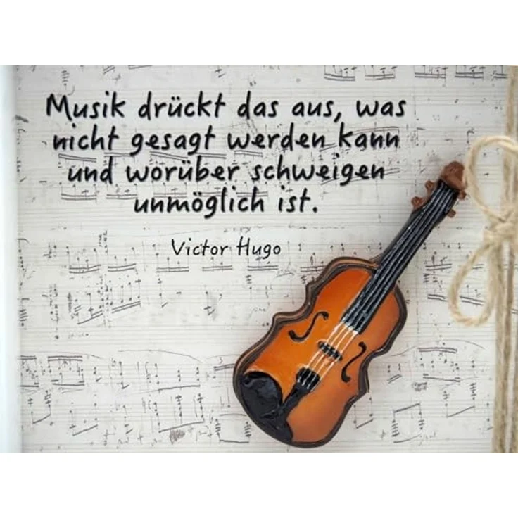 ZauberDeko Geschenkbox Geldgeschenk Musik Konzert Klassik Geige Orchester Musiker Violine – Bild 2