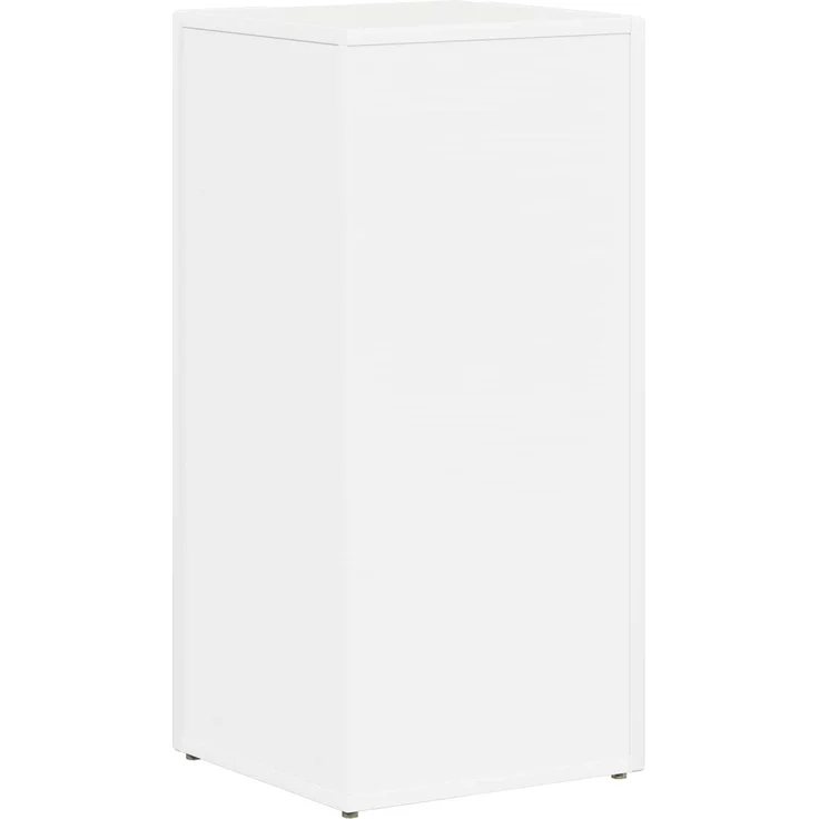 vidaXL Seitenregal Weiß 33 x 32 x 70,5 cm Holzwerkstoff 892407 – Bild 7