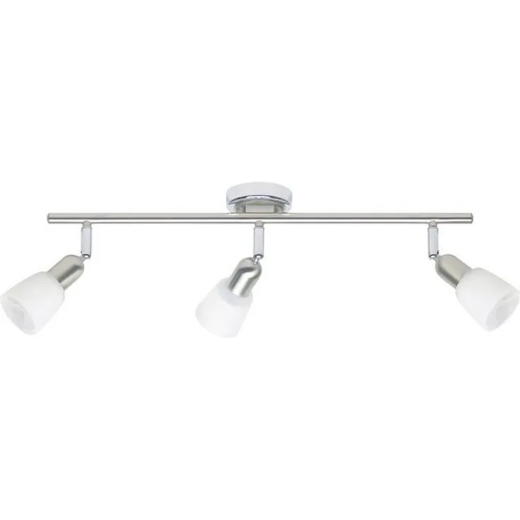 Brilliant Leuchten No. 55316-77 Spotrohr Sofia E14 IP20 3-flammig eisen chrom weiß
