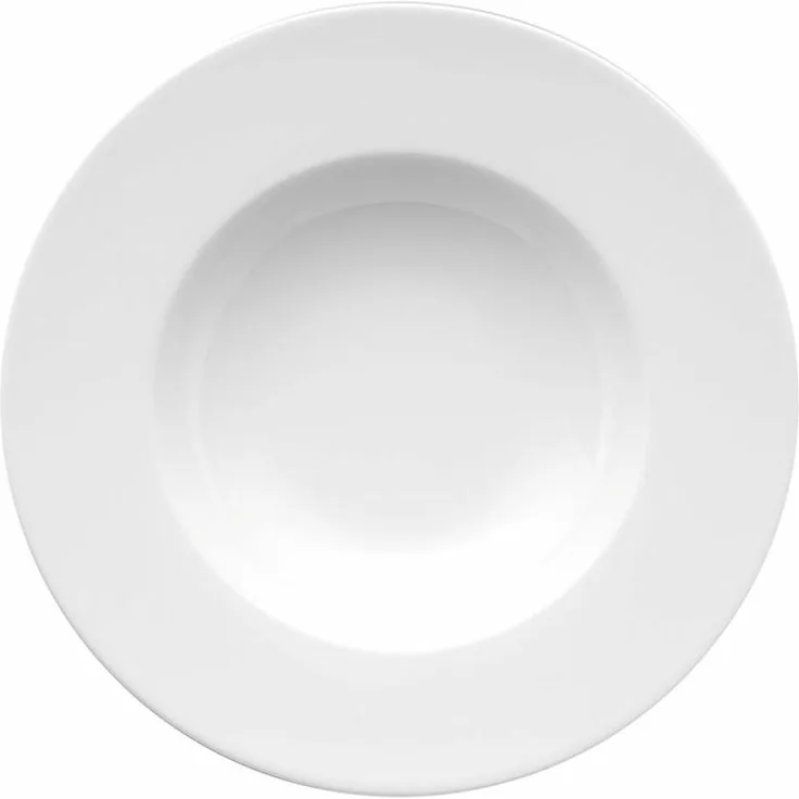 Pastateller Medaillon Weiss Thomas Porzellan Pastateller - Mikrowelle geeignet, Spülmaschinenfest