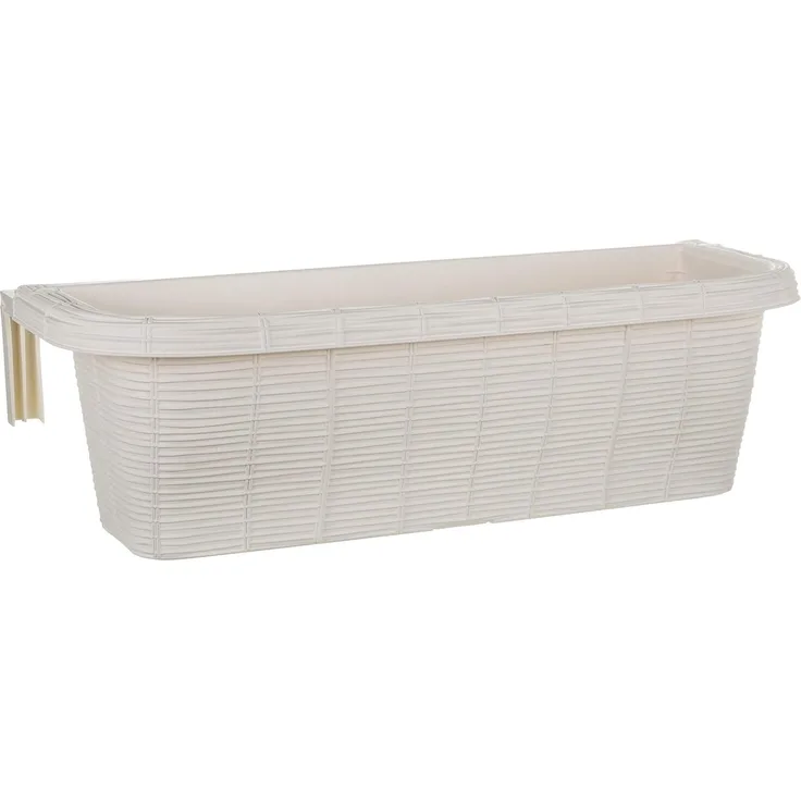 Bama 30312 Blumenkasten Schwalbennest Stroh, Creme, 60 x 20 x 18. 5 cm