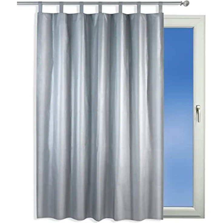 Maximex Vorhang Thermo (1 St), Schlaufen, blickdicht, Polyester, blickdicht – Bild 1