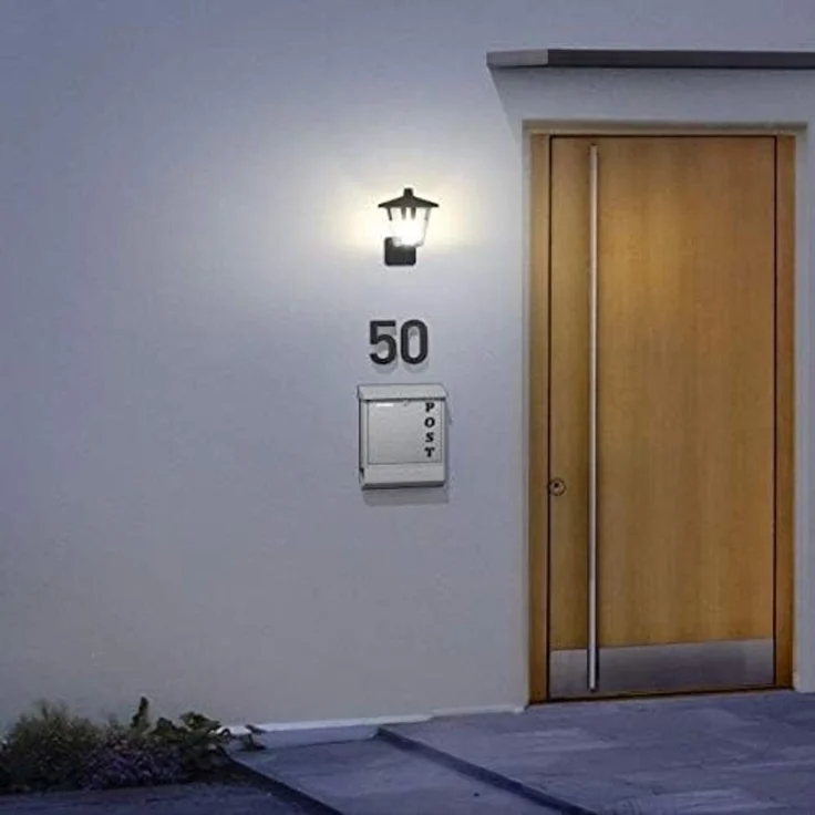 Osram Endura Style Lantern Classic Up LED Wand-aussenenleuchte, Aluminiumkörper, 10 Watt, warmweiss, 3000K, schwarz – Bild 2