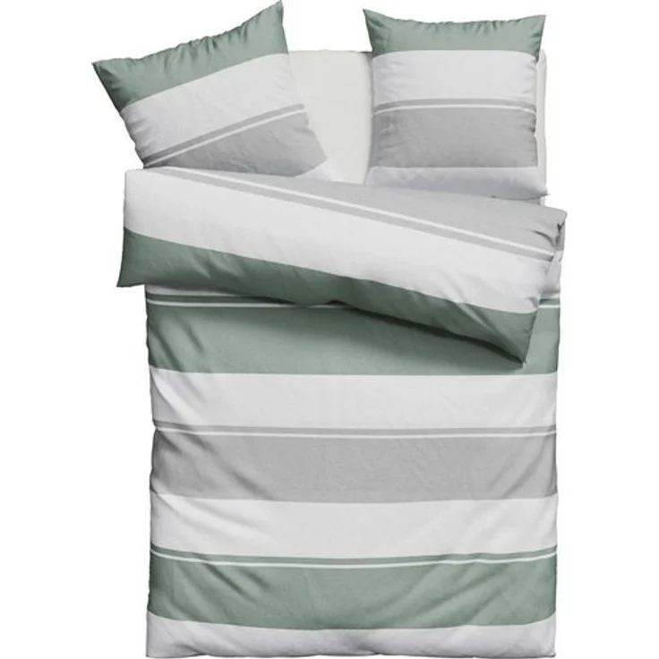 Home affaire Bettwäsche Yonne, Renforcé, 2 teilig, in frischen Farben, gestreifte Bettwäsche, ab Gr. 135x200 cm – Bild 4